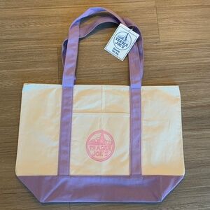 Large Lavender Tote Bag Trader Joes
